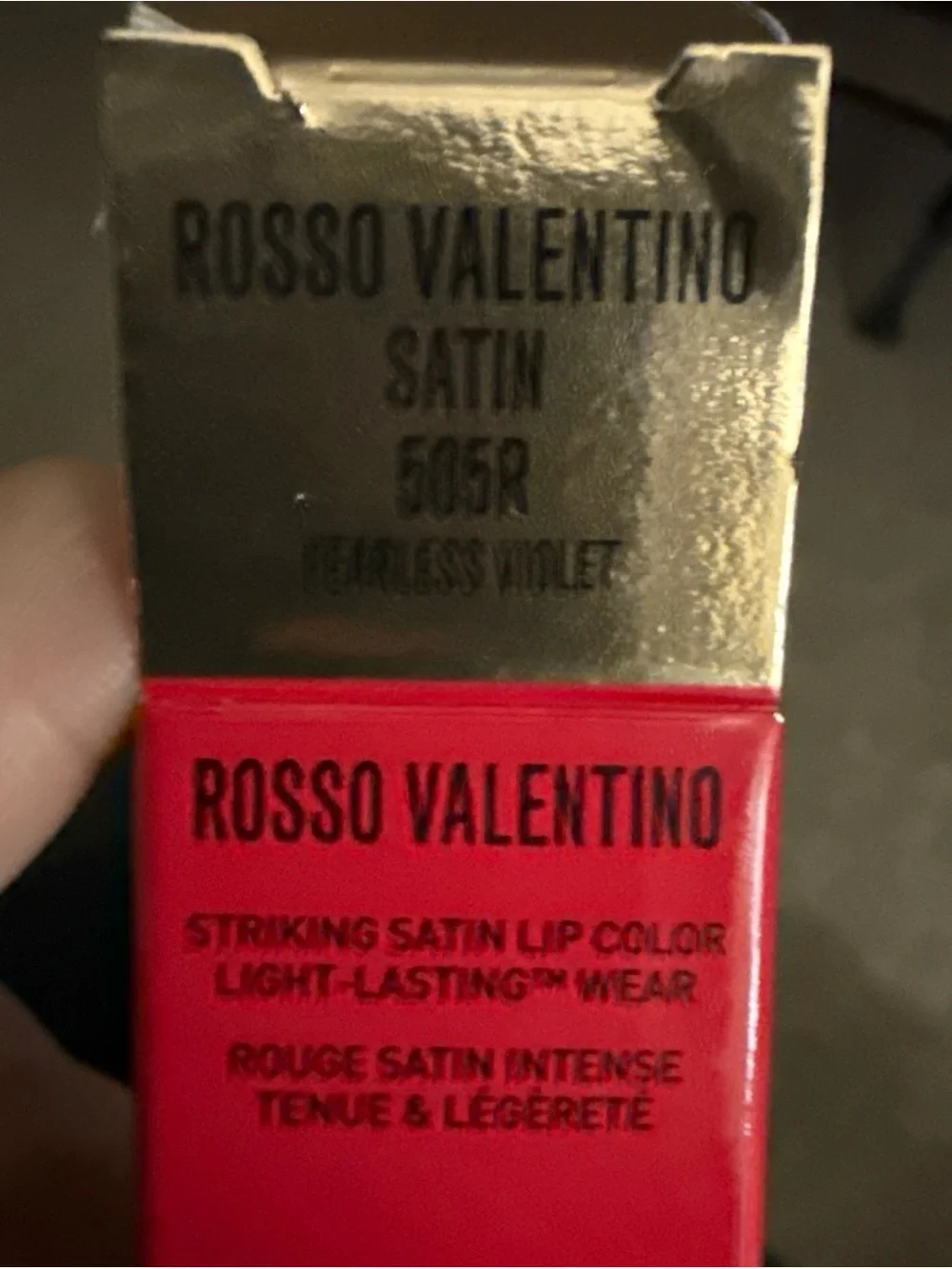 Valentino elegant lipstick